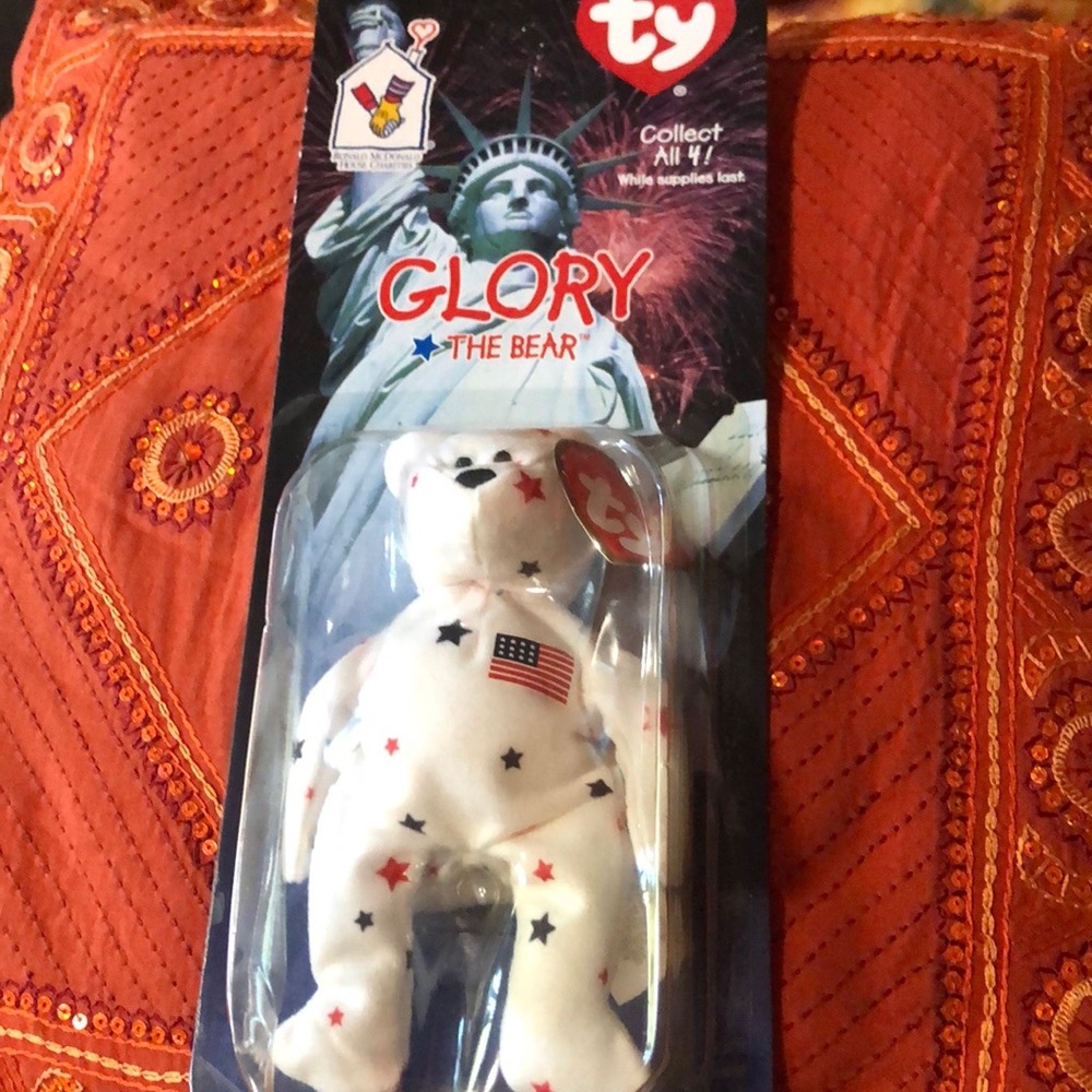 Vintage beanie baby Glory the bear